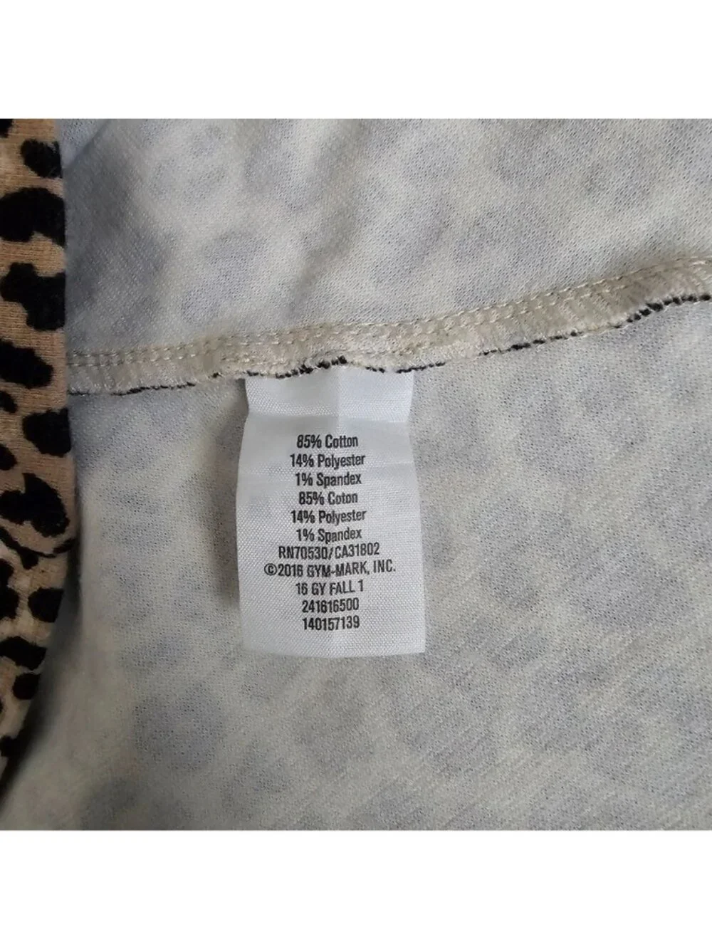 Gymboree Girls Leopard Print Cap Sleeve Fit & Flare Skater Dress Size 12